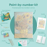 Paint by numbers Auringonkukat Van Gogh