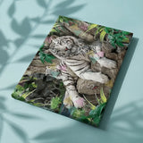 Painting by numbers Three Tigers in the Forest
