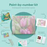 Pintando por números Tulipas