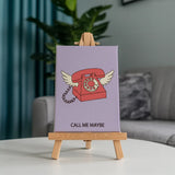 Speelse Retro Objecten - Mini Schilderen op Nummer Set van 6