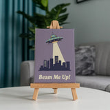 Retro Space Wonders - Mini Painting by numbers Set of 6