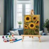 Saisonale Blüte - Mini Malen nach Zahlen 6er-Set