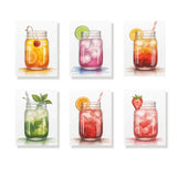 Sip & Splash - Mini Maling efter tal Sæt med 6