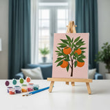 Frugtsamlingen - Mini Maling efter tal Sæt med 6