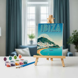 The Global Getaway Collection - Mini paint by numbers Set med 6