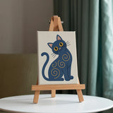 Colección The Mod Cats - Mini Set de 6 pintar por numeros