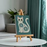 Colección The Mod Cats - Mini Set de 6 pintar por numeros