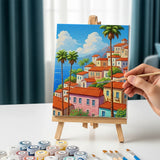 Wanderlust in colour - Mini maling efter tal Sæt med 6