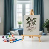 Wildblumenwiese - Mini Malen nach Zahlen 6er-Set