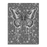 Graceful Butterfly Dot Painting