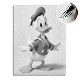 Donald Duck Dot Painting