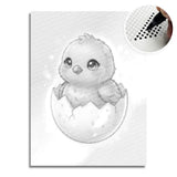 Duckling Dot Painting
