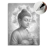 Buddha Dot Painting