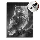 Owl 2 Dot Painting