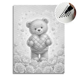 I Love You, Bear Dot Painting