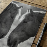 Two Horses Dot Painting