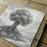 Tree of Life Dot Painting