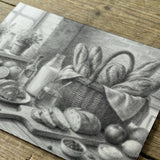 Bread Basket Dot Painting