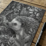 Little Hedgehog Dot Painting
