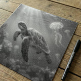 Marine Life Dot Painting