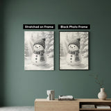 Snowman Dot Painting