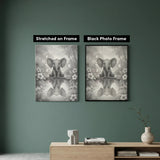 Elephant Reflection Dot Painting