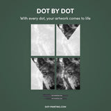 Wolf Dot Painting