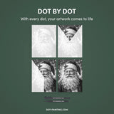 Santa 4 Dot Painting