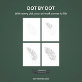 Palm Leaf Dot Painting